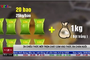 Phát hiện chiêu thức mới trộn chất cấm vào thức ăn chăn nuôi