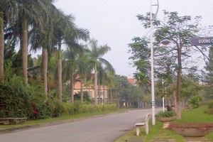 Khu đô thị Quang Minh đã được đưa vào sử dụng từ nhiều năm nay