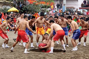 Vật cầu Kim Sơn, lễ hội hào sảng miền duyên hải