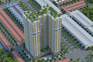 Phối cảnh Gemek Premium nhìn từ trên cao