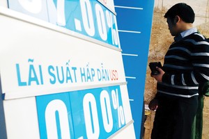 Lãi suất huy động ngoại tệ chỉ còn 0%/năm, nhưng lãi suất huy động VND tiếp tục tăng sau Tết