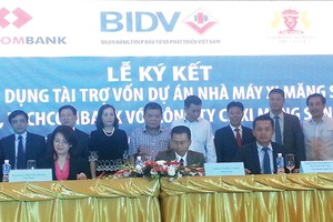 Được tiếp vốn bởi BIDV, The Vissai đang đẩy mạnh đầu tư Dự án Nhà máy Xi măng Sông Lam. ảnh: Dũng Minh