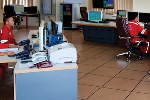 Nhà điều khiển trung tâm hiện đại của NT2