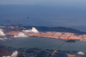Khu kinh tế Nhơn Hội không còn sự hiện diện của Dự án Khu du lịch khách sạn nghỉ dưỡng Vĩnh Hội. Ảnh: Đức Thanh