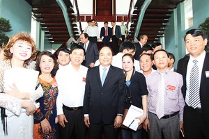 Hơn 500 DN, doanh nhân đã tham dự Hội nghị doanh nghiệp Việt  - Động lực phát triển kinh tế do Thủ tướng Nguyễn Xuân Phúc chủ trì