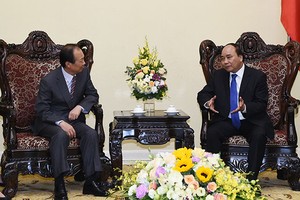 Thủ tướng Nguyễn Xuân Phúc tiếp Tổng Giám đốc Tập đoàn Samsung