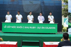Hơn 80% căn hộ tại khu Ruby, Dự án Celadon City đã có chủ