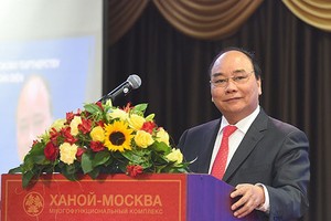 Thủ tướng Nguyễn Xuân Phúc dự Diễn đàn doanh nghiệp Việt Nam - LB Nga