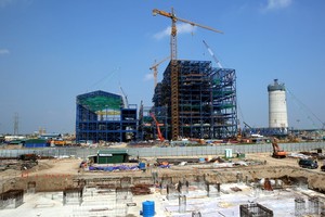 Công trình Nhà máy Nhiệt điện Thái Bình 1 (Ảnh VGP)