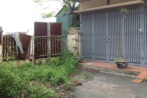 Phần đất thực hiện Dự án B5 Cầu Diễn. Ảnh: Quang Hưng