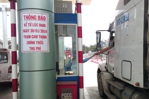 hành tích vượt tiến độ 3 tháng so với hợp đồng đã ký kết không đủ để át được hàng loạt khuyết tật lớn tại Dự án BOT Quốc lộ 1 đoạn qua Khánh Hòa. Ảnh: S.T