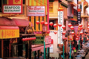 Một góc phố Tàu tại SanFrancisco (Mỹ)