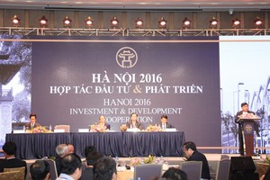 Bộ trưởng Bộ kế hoạch và Đầu tư Nguyễn Chí Dũng phát biểu tại Hội nghị