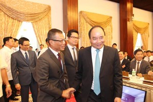 Thủ tướng Nguyễn Xuân Phúc mong muốn doanh nghiệp cùng báo chí góp phần thúc đẩy xây dựng Chính phủ liêm chính, kiến tạo phát triển