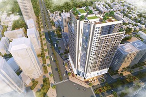 Phối cảnh tổng thể 
Dự án Golden Field