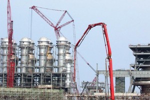 Dự án Formosa Hà Tĩnh. Ảnh: Thế An