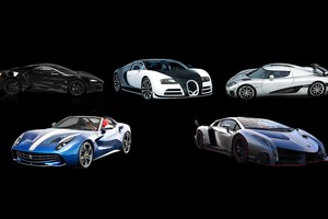 [interActive] 5 siêu xe đắt giá nhất thế giới