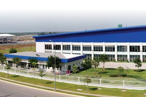 Nhà máy TBC Ball ở Khu công nghiệp Việt Nam - Singapore tỉnh Bình Dương, công trình sử dụng vật liệu giúp tiết kiệm năng lượng