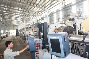 Theo kịch bản lạc quan nhất, lĩnh vực công nghiệp - xây dựng sẽ đạt mức tăng trưởng 8,44% trong năm nay. Ảnh: Đức Thanh