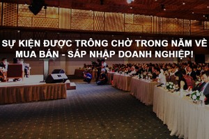 Diễn đàn Mua bán - Sáp nhập lớn nhất Việt Nam khai mạc ngày 18/8 tại TP. HCM