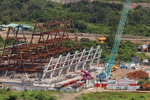 Thị trường căn hộ đang chịu tác động tiêu cực từ thông tin về danh sách các dự án thế chấp ngân hàng. ảnh: Lê Toàn