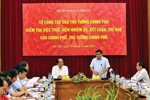 Tại buổi làm việc, Bộ trưởng Bộ Kế hoạch và Đầu tư Nguyễn Chí Dũng cam kết xác định rõ trách nhiệm để thực hiện đúng công việc được giao.