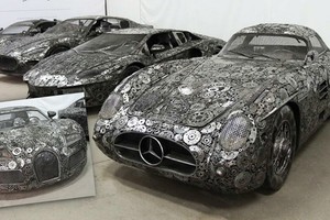 Các nghệ sĩ trên thế giới tụ hội về Ba Lan để chế tạo siêu xe từ phế liệu