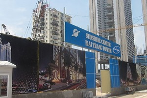 Rất khó để tìm kiếm thông tin chính thức về chủ đầu tư mới của Dự án Sunshine Center Mai Trang. Ảnh: Phương Anh