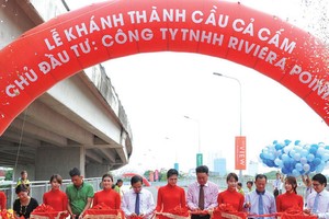 Khánh thành cầu Cả Cấm nối Dự án Riviera Point với khu vực Phú Mỹ Hưng