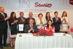 BRG và Sanrio Hồng Kông hợp tác phát triển công viên giải trí