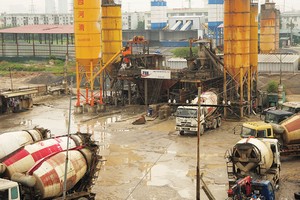 Bê tông truyền thống sẽ dần bị thay thế bởi bê tông thân thiện môi trường. Ảnh: Dũng Minh