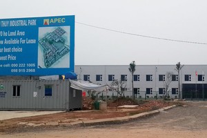 Tỷ lệ lấp đầy tại khu B, Khu công nghiệp Điềm Thụy của APEC Thái Nguyên thua xa khu A do Ban quản lý Các khu công nghiệp tỉnh Thái Nguyên làm chủ đầu tư