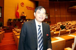 Bộ trưởng Bộ Nông nghiệp và Phát triển nông thôn Nguyễn Xuân Cường.  Ảnh: Đức Thanh
