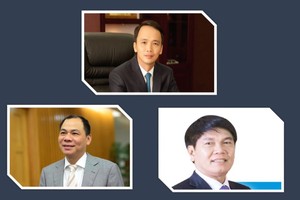 Top 5 người giàu nhất chứng khoán Việt Nam tháng 11/2016