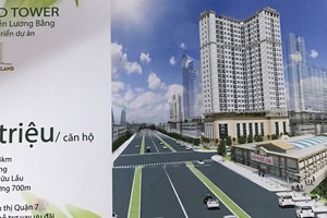 Căn hộ Dự án Vinaland Tower đang rao bán trên thị trường