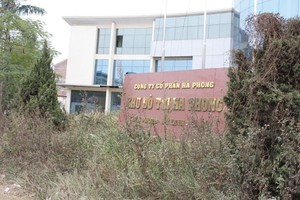 Một góc Khu đô thị Hà Phong, như nàng công chúa “bất tỉnh” trong um tùm cây dại