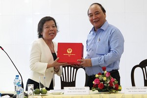 Thủ tướng Nguyễn Xuân Phúc thăm và làm việc tại Vĩnh Hoàn hồi tháng 6/2016