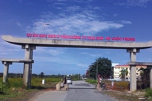 Dự án Khu nhà ở Phước Kiểng I (huyện Nhà Bè, TP.HCM), sau 14 năm vẫn chỉ có cỏ mọc.