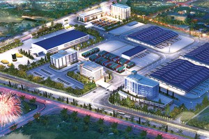 Cảng nội địa Mỹ Đình sẽ được di dời về Đức Thượng (Hoài Thượng, 
Hà Nội) với diện tích gần 18 ha.