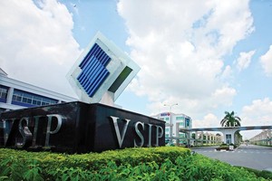 Dự án VSIP III tại Bình Dương dẫn đầu danh sách thu hút FDI vào khu công nghiệp trong tháng 2/2017.