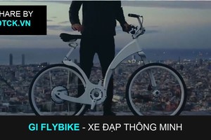 Gi Flybike: Xe đạp điện gấp gọn chỉ trong... một nốt nhạc