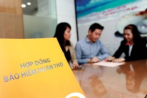 Doanh thu phí bảo hiểm nhân thọ mới tương đương 1% GDP, tiềm năng của thị trường vẫn còn rất lớn. Ảnh: Lê Toàn