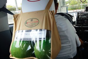 Đây là cách mà ông chủ hãng taxi giúp tài xế có thêm thu nhập. Ảnh: Bích Huyền.