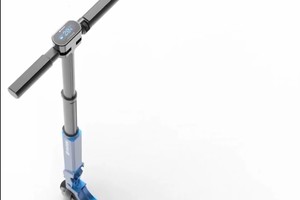 Xe điện nhỏ gọn, có thể gập lại chỉ bằng một tay của HYUNDAI