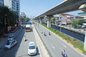 Tuyến đường sắt đô thị sẽ tác động tích cực tới các dự án văn phòng dọc tuyến đường này