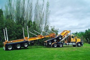 Xe đầu kéo có khả năng gấp gọn