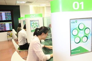 VCBS đạt 28 tỷ đồng lợi nhuận trong quý I