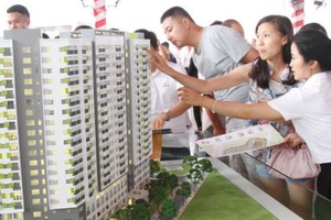 Thị trường căn hộ được dự báo sẽ nóng bỏng cuộc đua giành khách trong quý II. Ảnh: Gia Huy