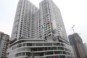 Dự án Hacinco Complex nằm trên trục đường Lê Văn Lương, Hà Nội, do Hacinco làm chủ đầu tư