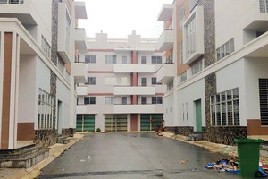 Khu đô thị Thành phố mới Bình Dương vắng bóng người dù đã được hoàn thiện từ lâu 